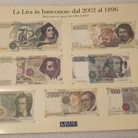 Collezione Banconote in Lire dal 2002 al 1896