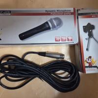 Microfono Konig e portamicrofono