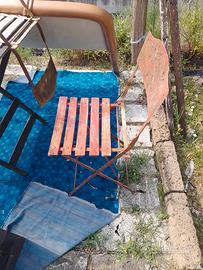 sedie da giardino