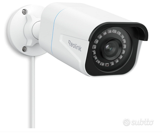 Telecamera Reolink da esterno bianca POE 4K