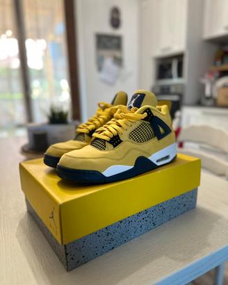 Jordan 4 Lightning nunero 45