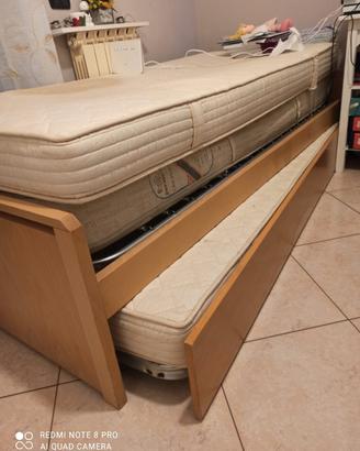 Letto singolo piu brandina
