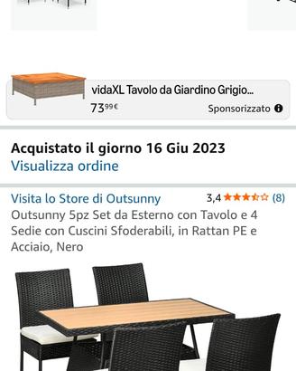 tavolo da giardino 