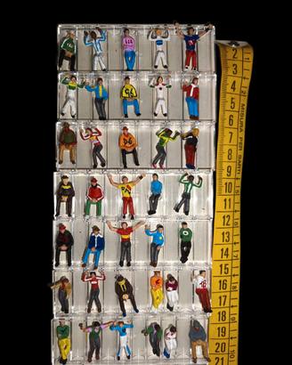 personaggi da tribuna Subbuteo anni 70