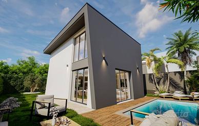 Villa di 140 m² con 4 locali e box auto doppio a N