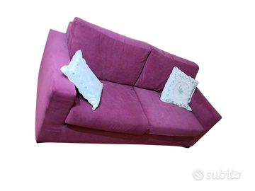 DIVANO A DUE POSTI FUCSIA