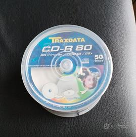 CD-R Stampabili PRINTABLE inkjet Traxdata 50 CD