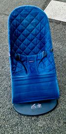 BabyBjörn Sdraietta Bliss, Tessuto mélange, Blu
