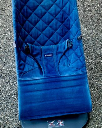 BabyBjörn Sdraietta Bliss, Tessuto mélange, Blu
