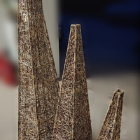 Piramidi piantana punto luce arredo casa