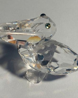 Pellicano Swarovski in cristallo – originale