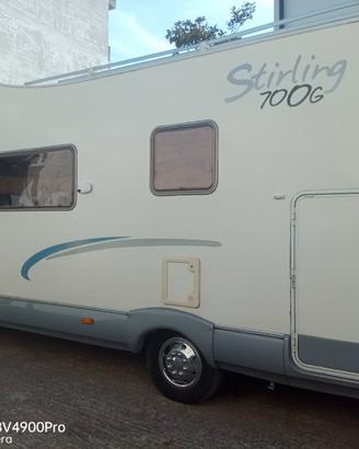 Camper mansardato Mercedes 2.8 160cv Mclouis 2004