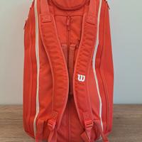 Borsone wilson rosso | 4 scomparti | 3 tasche 