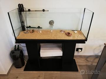 Acquario 200L completo + Mobiletto
