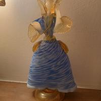 Damina di vetro di Murano 