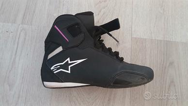 scarpe moto donna