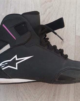 scarpe moto donna