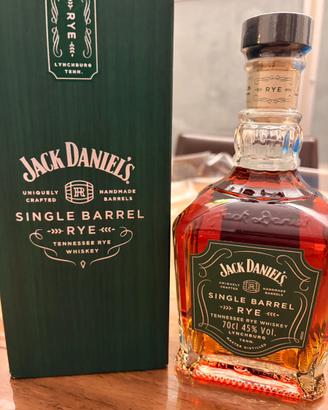 Jack Daniel’s whiskey Single barrel Rye