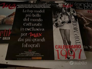 Riviste e calendari fox cq max ecc