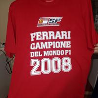 maglia T-shirt Ferrari F1 2008 M