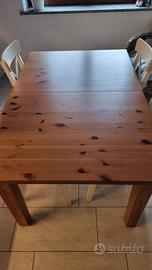 tavolo in legno stornas