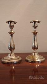 Candelabri Christofle in lega pregiata.