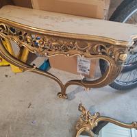 Consolle mobile ingresso stile veneziano