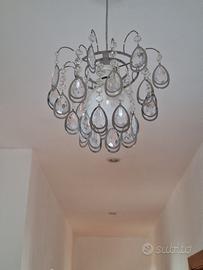 Lampadario con pendenti