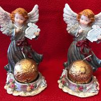 ANGELI CHERUBINI SERAFINI NATALIZI PORTACANDELE