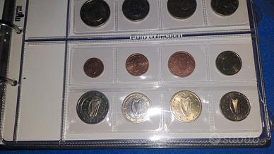 Serie 8 monete euro fdc Irlanda anno 2012