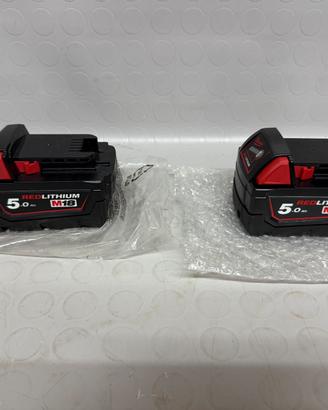 Batterie milwaukee m18 da 5 ah