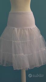 Gonna-sottogonna tulle stile anni '50