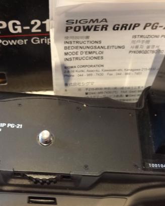 Sigma PG-21 Battery Power Grip per fotocamera SD14