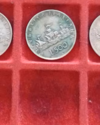 lotto 6 500 lire Caravelle come da foto