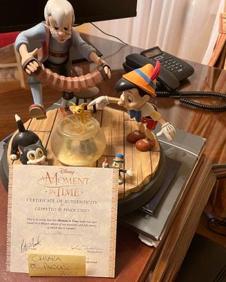 Statua Moment in time - Pinocchio