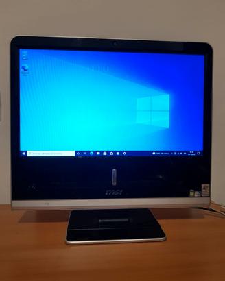 ALL IN ONE MSI MS-6633 HDD 160 GB RAM 2 GB W 10