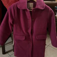 Cappotto fuxia bimba