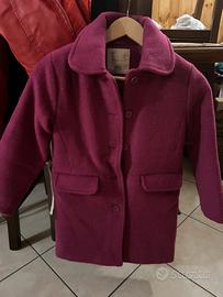 Cappotto fuxia bimba