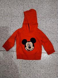 felpa con cappuccio DISNEY 12 mesi