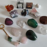 Pietre e Minerali – Ambra, Onice, Quarzo Rosa