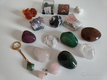 Pietre e Minerali – Ambra, Onice, Quarzo Rosa