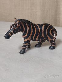 Zebra artigianale in legno