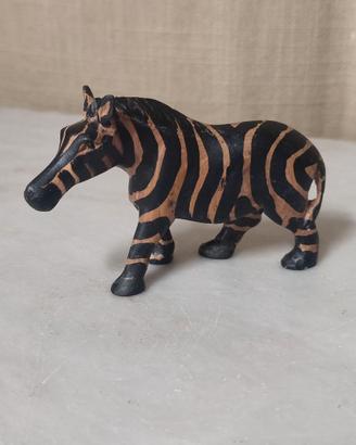 Zebra artigianale in legno