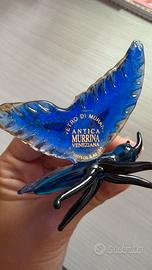 Farfalla-vetro di Murano Antica Mureina Veneziana