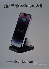 Dockstation/Stazione di ricarica iPhone e Airpods