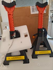 2 Cavalletti per auto 3 ton