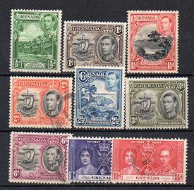 GRENADA Inglese Giorgio VI
