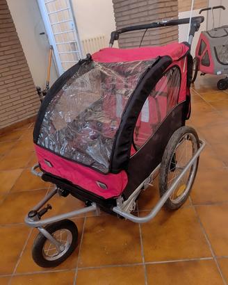 Rimorchio bambini per bicicletta