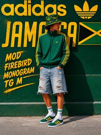 giacca adidas adicolor firebird monogram tg m