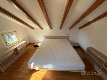 Letto Flou Scaffali